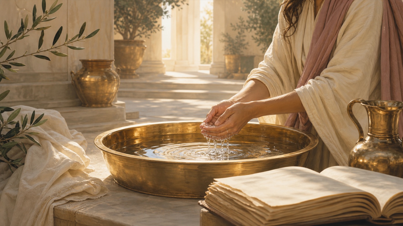 Chapter 6 — The Laver: Washed by the Word illustration