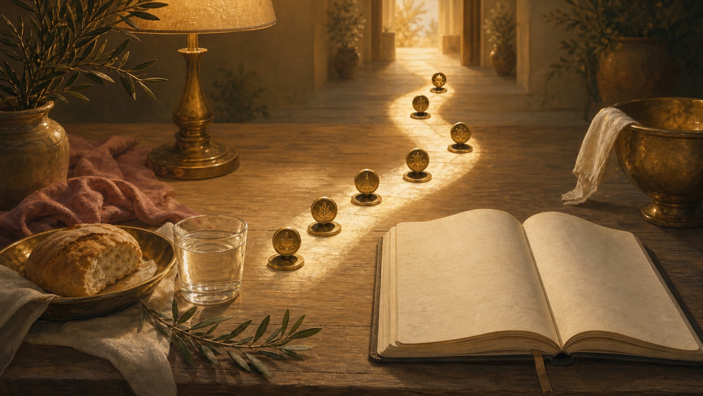 How to Pray the Sanctuary Pathway illustration